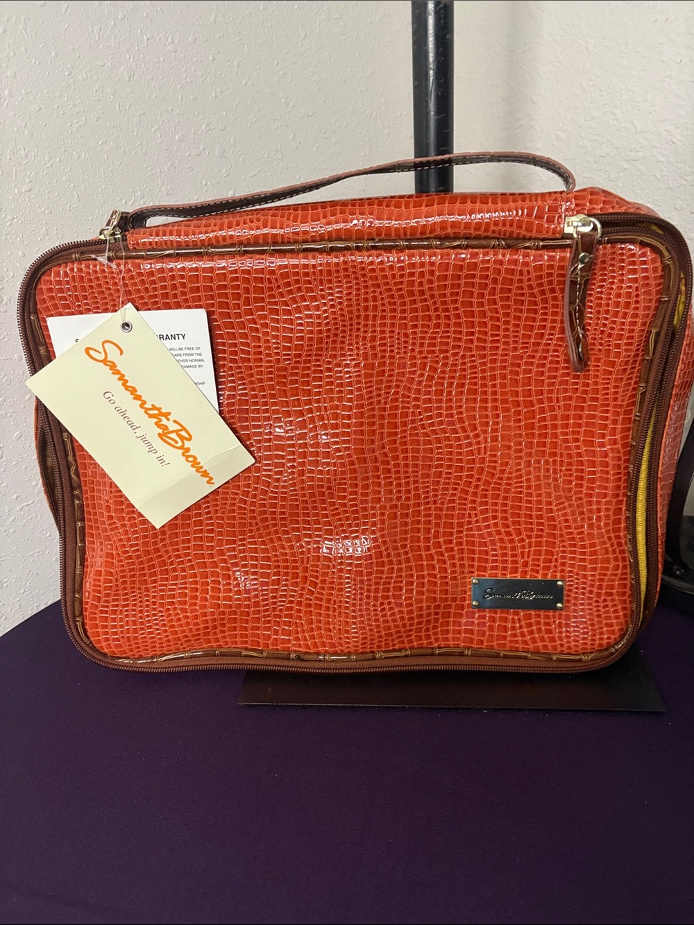 Samantha Brown toiletry